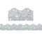 Terrific Trimmers® Sparkle Silver Bulletin Board Border – 2¼ in x 32½ ft, Glitter Classroom Trim